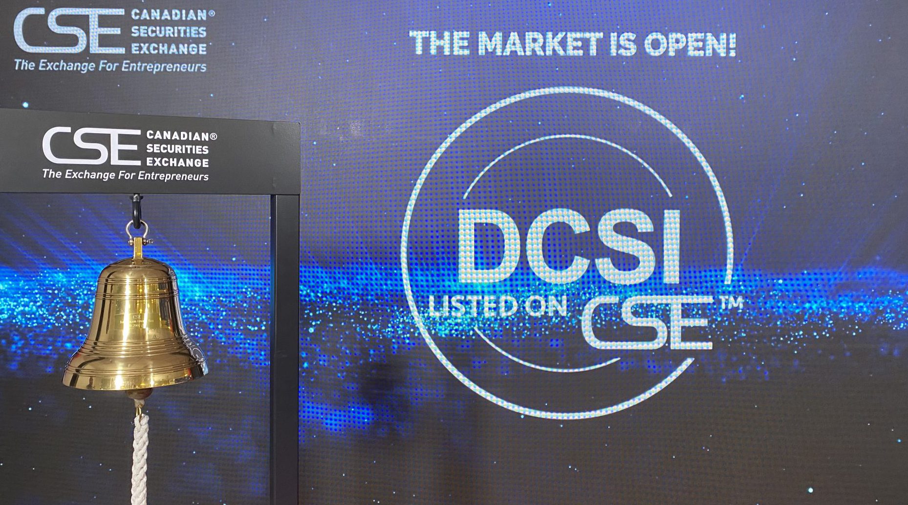 Read more about the article DIRECT COMMUNICATION SOLUTIONS INC. OPENS THE MARKET AT THE CSE MEDIA CENTRE